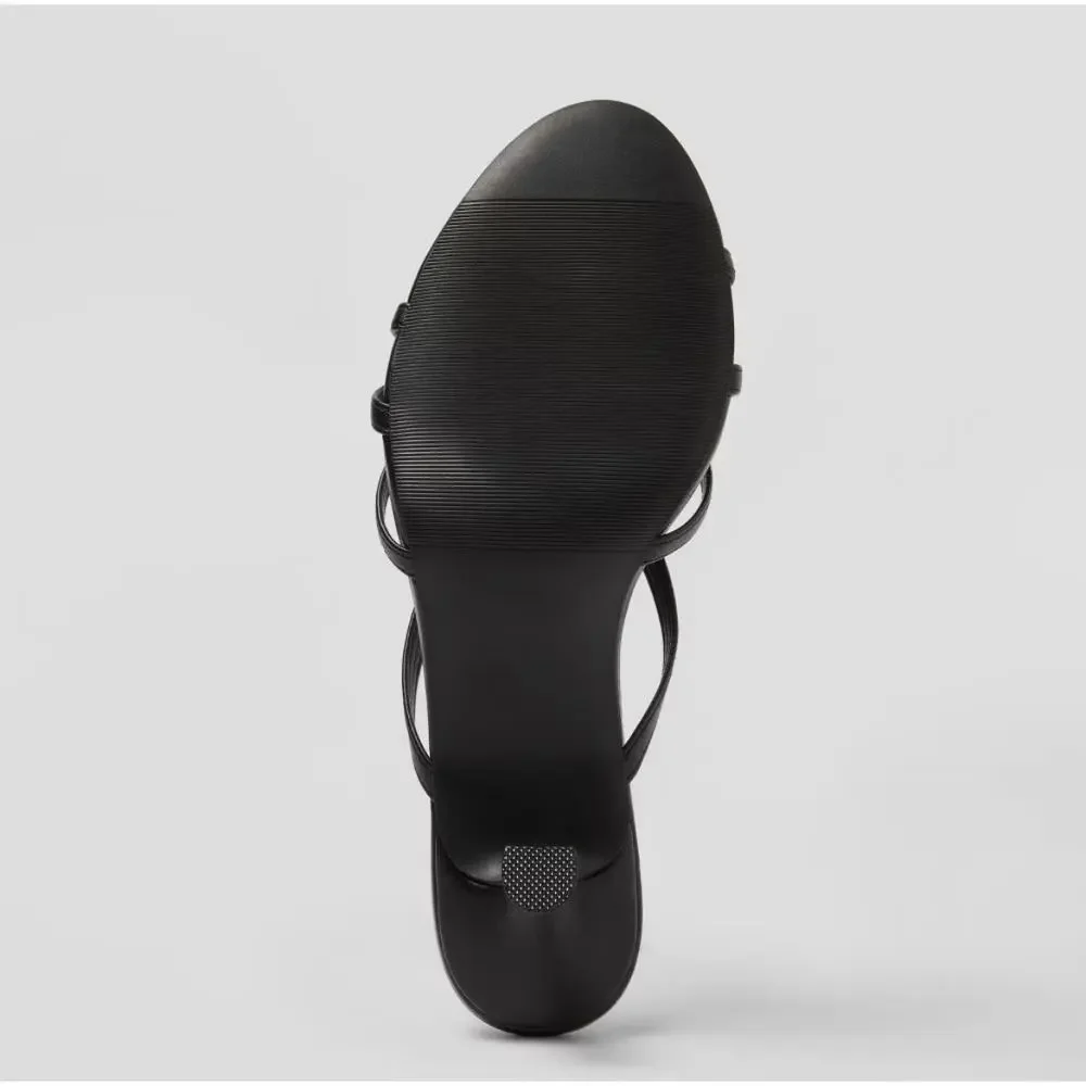 Women’s Cornelia Heels with Memory Foam Insole-A New Day-black-size 9.5